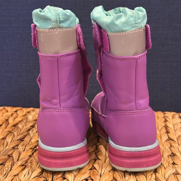 Lands End Purple Insulated Snow Boots Sz 9 Winter Boots Snow Boots - Picture 6 of 8